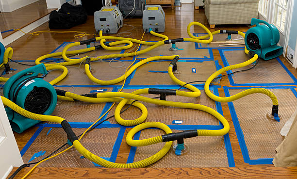 Professional Crawl Space Water Removal technician working in Fairmount, IN